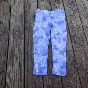 Tie Dyed girls jeans